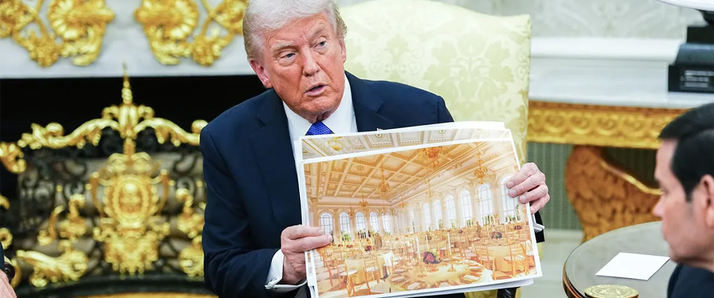 Tell Trump: Don't build a ballroom, PASS GUN REFORM!